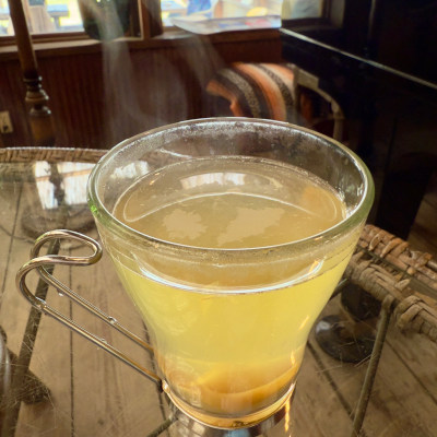 A hot cup of ginger ale(✿･∞･✿)