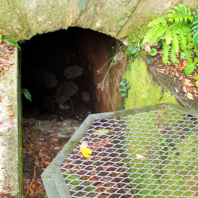 Where dug out hidden entrance