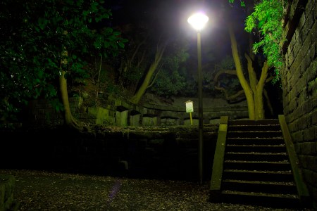 The Kannonzaki 3rd cannon ruins(*´꒳`*) night