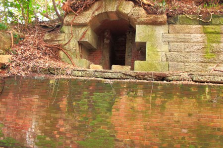 The Kannonzaki 3rd cannon ruins(*´꒳`*) Frandle bond bricks