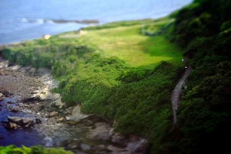 Diorama view from the top of Kannonzaki Lighthouse٩(.› ‹.✿)۶