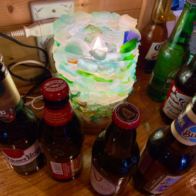 Sea glass object equal to ocean view from Kurihama beach...