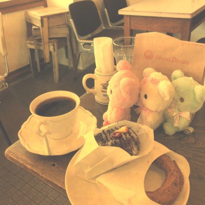 Donuts with our mind from Misaki(⑉ ॢ• • ॢ⑉)❤︎