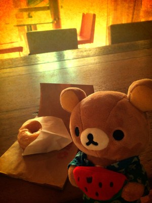 Hand-made donuts ... wow