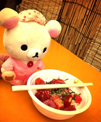 No more doubt for Misaki, tuna is famous here! (⑅ ॣ•͈૦•͈ ॣ)꒳ᵒ꒳ᵎᵎᵎ