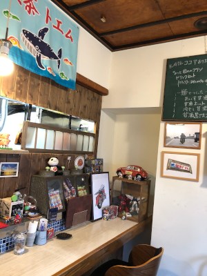 Antique design cafe in Misaki