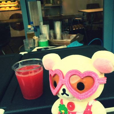 Fruity taste from Miura water-melons( ∩'-'⊂ )!!