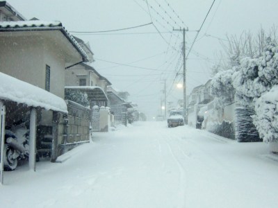 (˶ ･ᴗ･ )੭⑅*⋆｡˚✩.*･ﾟ Snowy sky in Uraga