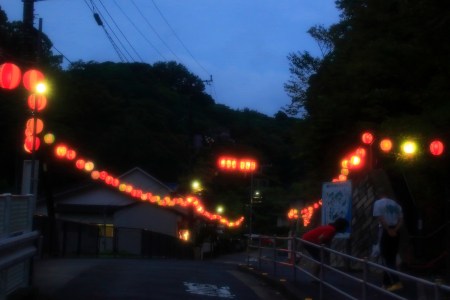 Silent deep end in Uraga Festival