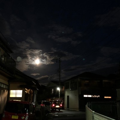 Full Moon Uraga town ٩(.› ‹.✿)۶