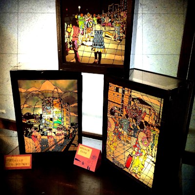 Scratch art - Summer fes. in Uraga