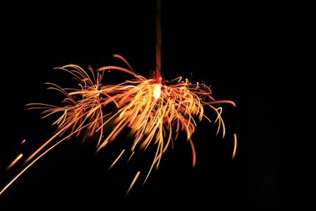Japanese sparkler means as summer later...( ˶˙ᵕ˙˶ )
