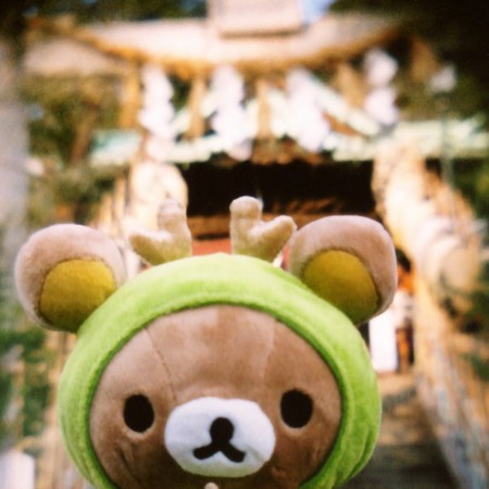 Rilakkuma : It's a saint shrine´｡･･｡)ﾉ♡｡.