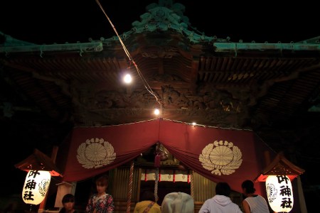 The summit of best wishes by Yoritomo Minamoto in Uraga.