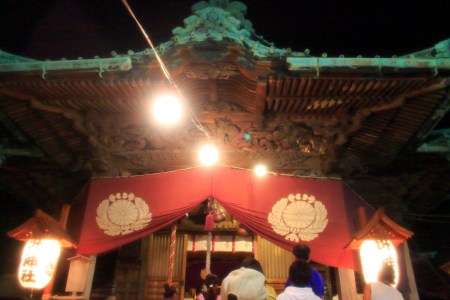 The summit of best wishes by Yoritomo Minamoto in Uraga.