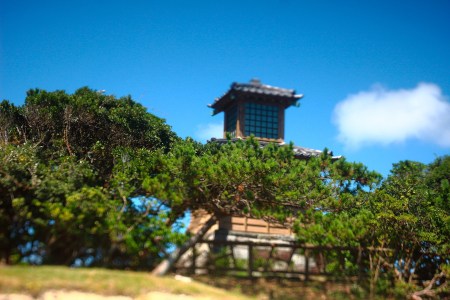 Japanese antique lighthouse(*´꒳`*) Tomyodo