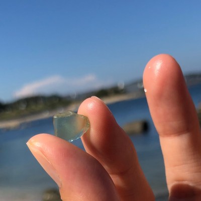 Sea glasses found(˶ ･ᴗ･ )੭⑅*⋆｡˚✩.*･ﾟ