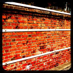The color of bricks increase the weight of color for a long time. :)