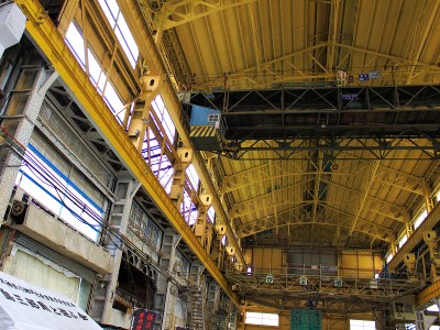 Gantry of Uraga institution shipyard
