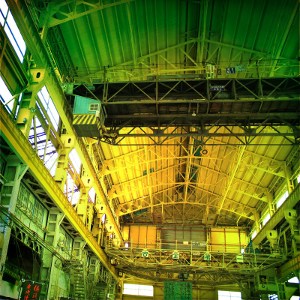 Gantry of Uraga institution shipyard