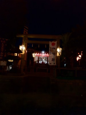 Tametomo Shrine - Night