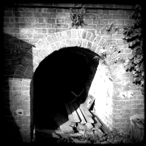 To generate power for itself, the water tunnel was built in 1900. Made of bricks with English assembling.